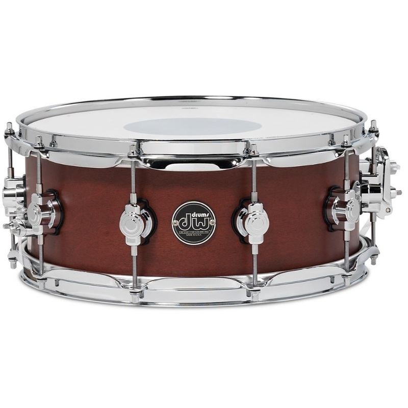 DW DRPS5514SSTB 5.5 X 14 Performance Series Snare Drum In Tobacco Stain