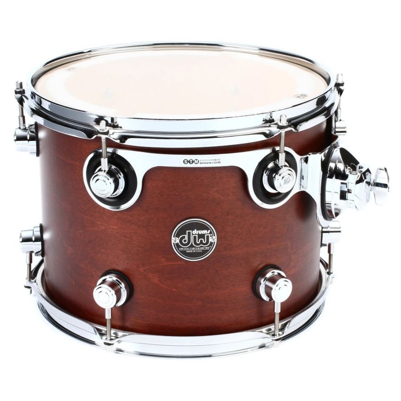 DW Performance Series Mounted Tom – 9 x 12 Tobacco Satin Oil