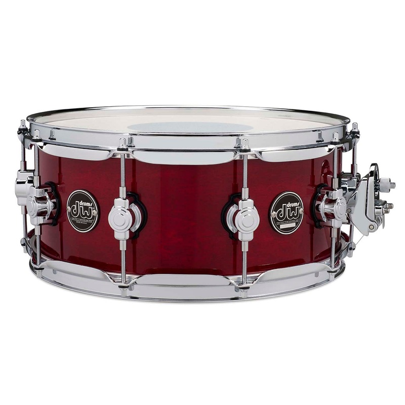 DW Performance Series Snare Drum – 5.5 x 14 inch – Cherry Stain Lacquer