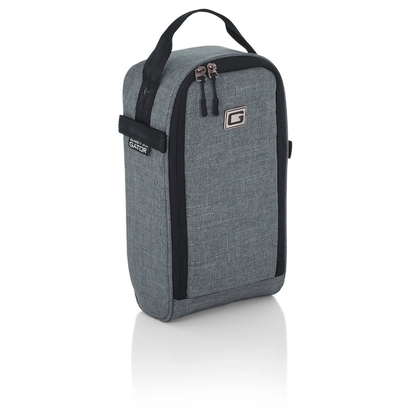 Gator Attachable Guitar Accessory Bag Add-On for Transit Series – Grey