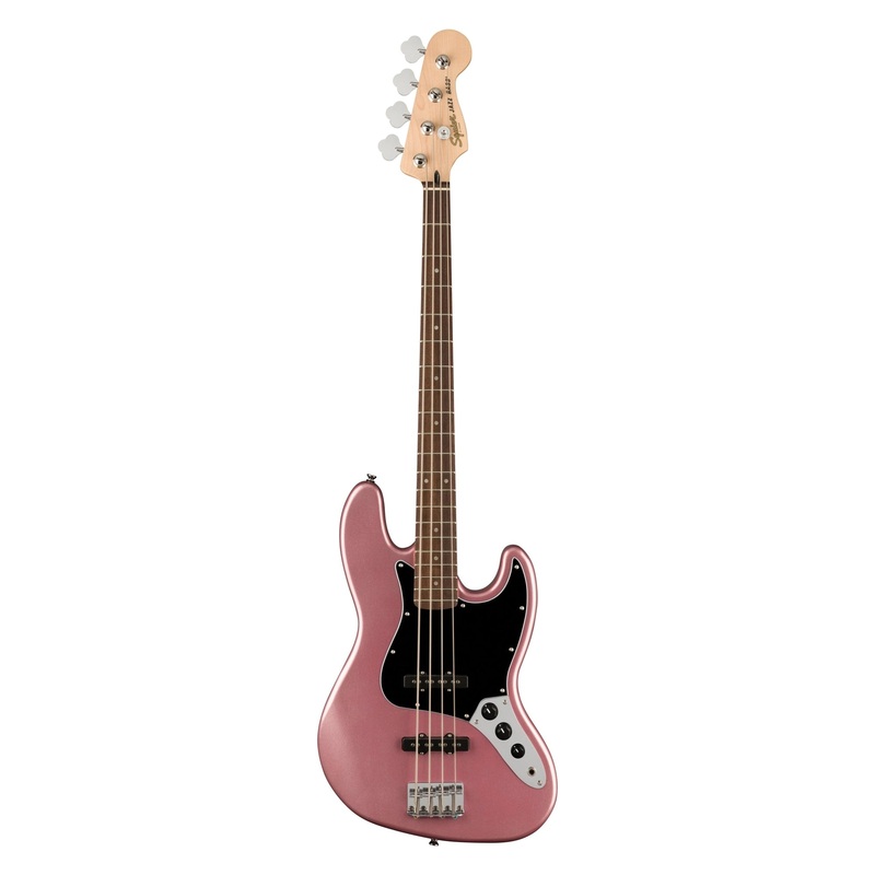Squier Affinity Series Jazz 4-String Electric Bass – Burgundy Mist