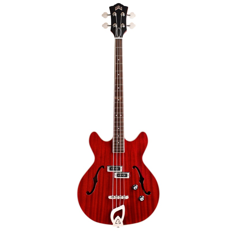 Guild Starfire I 4 String Semi-Hollow Electric Bass – Cherry