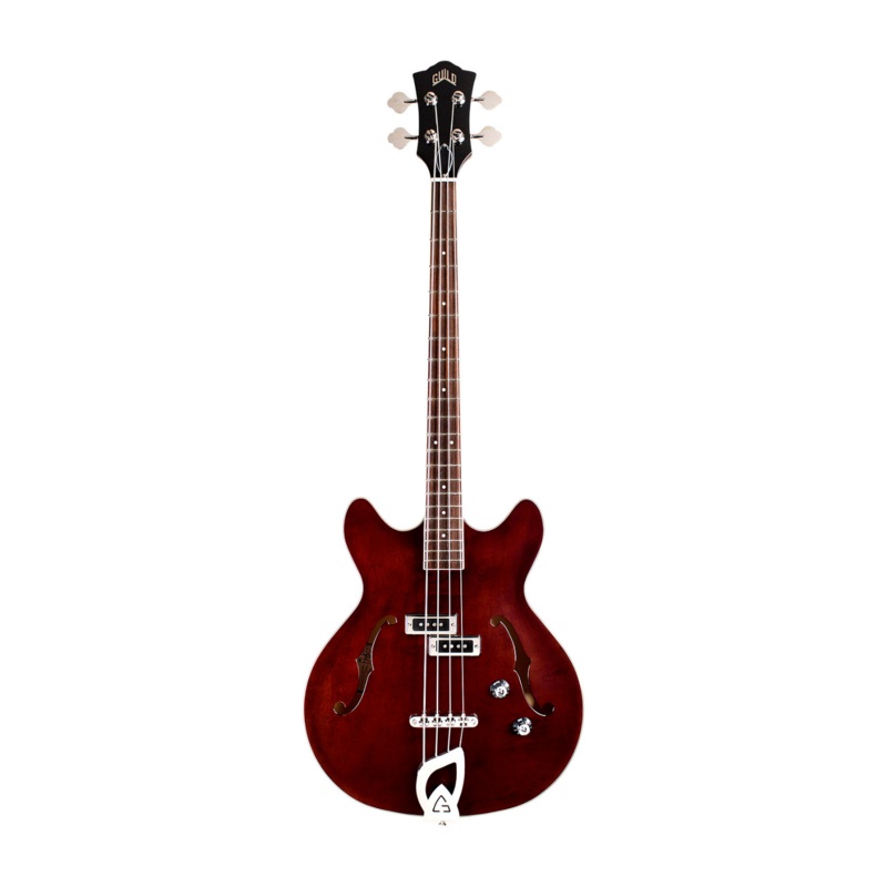 Guild Starfire I 4 String Semi-Hollow Electric Bass – Vintage Walnut