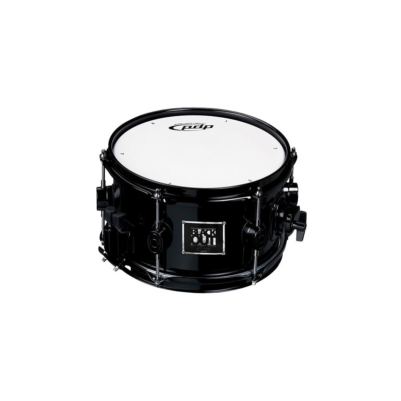 PDP 6×10 Black Out Maple Shell Snare Drum- PDBB0610