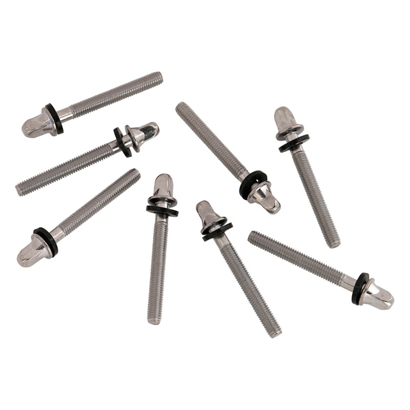 PDP by DW 8-Pack True Pitch Tension Rods w/Nylon Washers 42mm