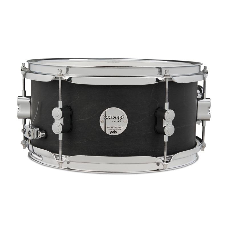 PDP by DW Black Wax Maple Snare Drum 12×6 Inch