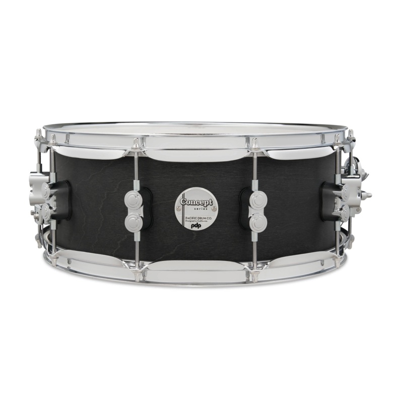 PDP by DW Black Wax Maple Snare Drum 14 x 5.5
