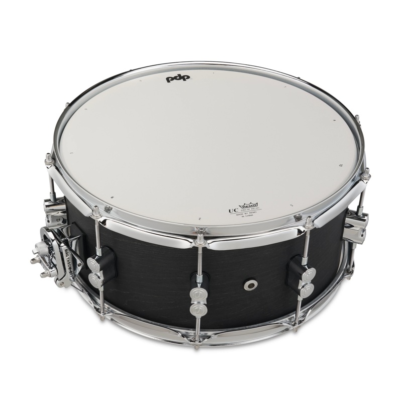 PDP by DW Black Wax Maple Snare Drum 14×6.5