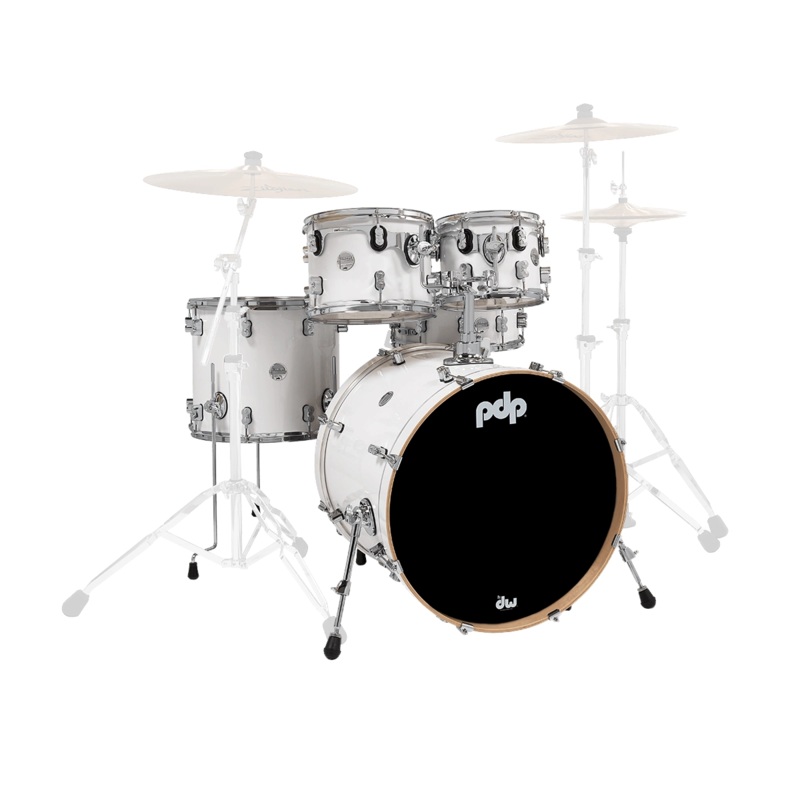 PDP by DW Concept Maple 5-Piece Shell Pack Pearlescent White