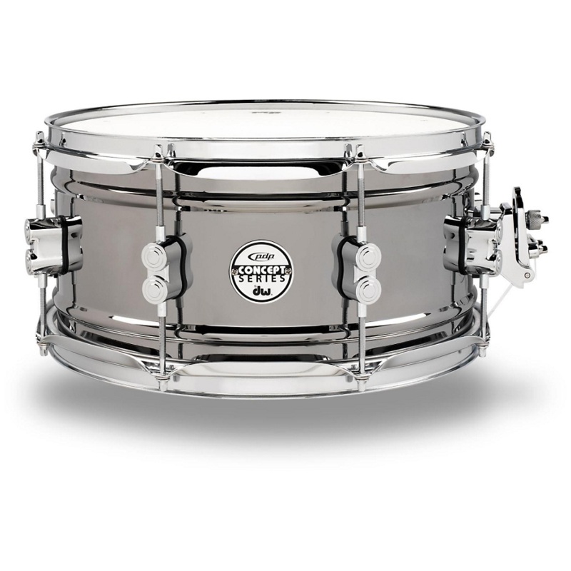 PDP by DW Concept Series Black Nickel Over Steel Snare Drum 13×6.5 Inch