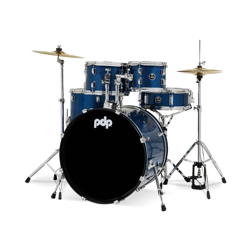 PDP Centerstage 22 5-Piece Complete – Royal Blue Sparkle