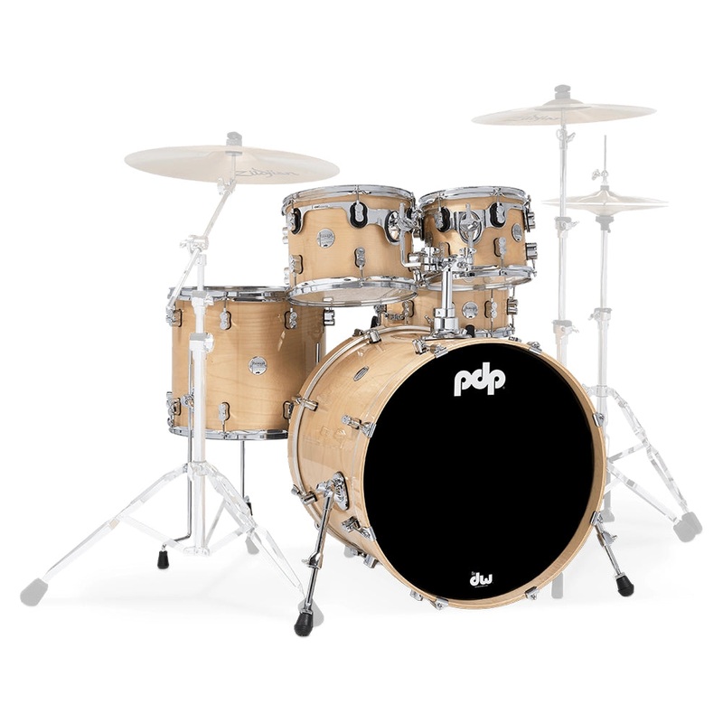 PDP Concept Maple 5-piece Shell Pack – Natural Lacquer
