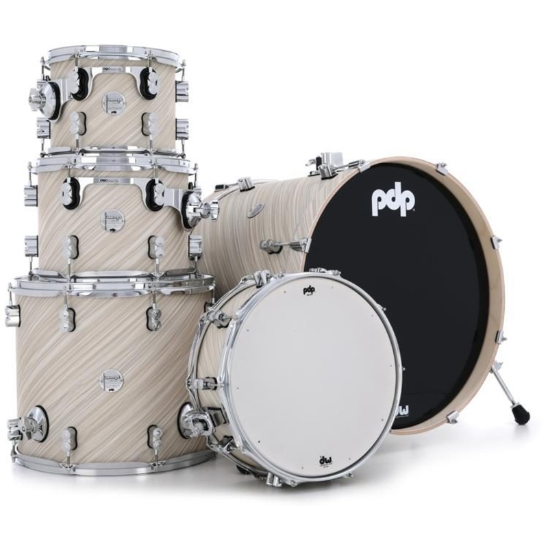 PDP Concept Maple 5 Piece Shell Pack – Twisted Ivory Finishply
