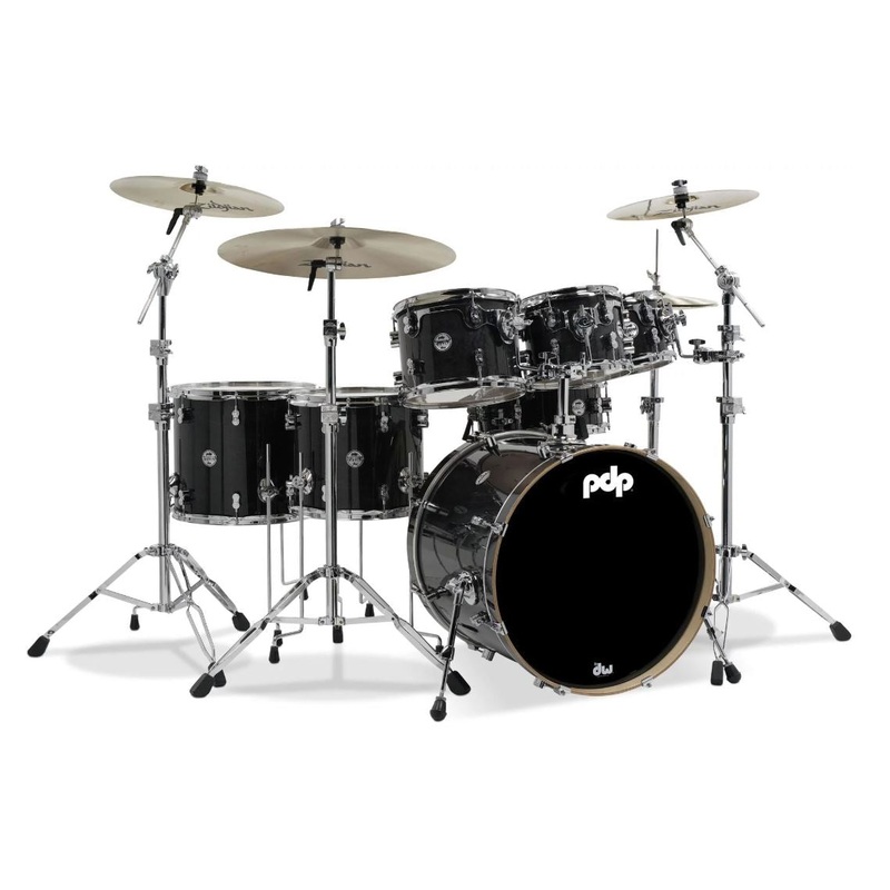 PDP Concept Maple Shell Pack – 7-piece – Ebony Stain