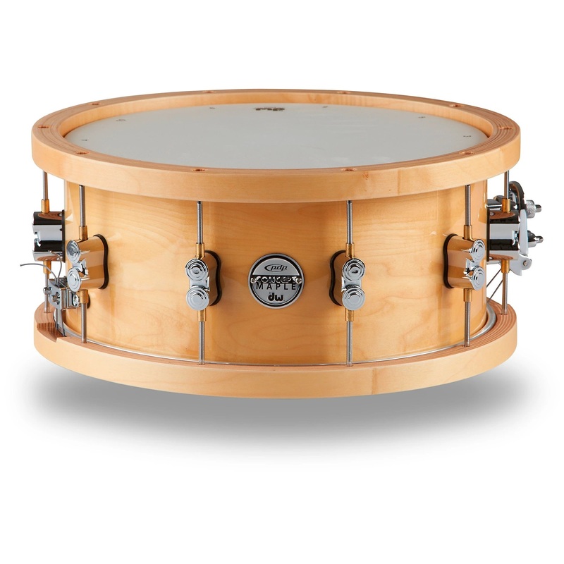 PDP Concept Series 20-Ply Snare Drum with Wood Hoops 14 x 6.5
