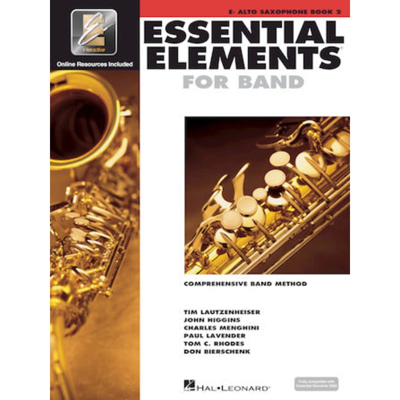Essential Elements For Band  Alto Saxophone Book 2
