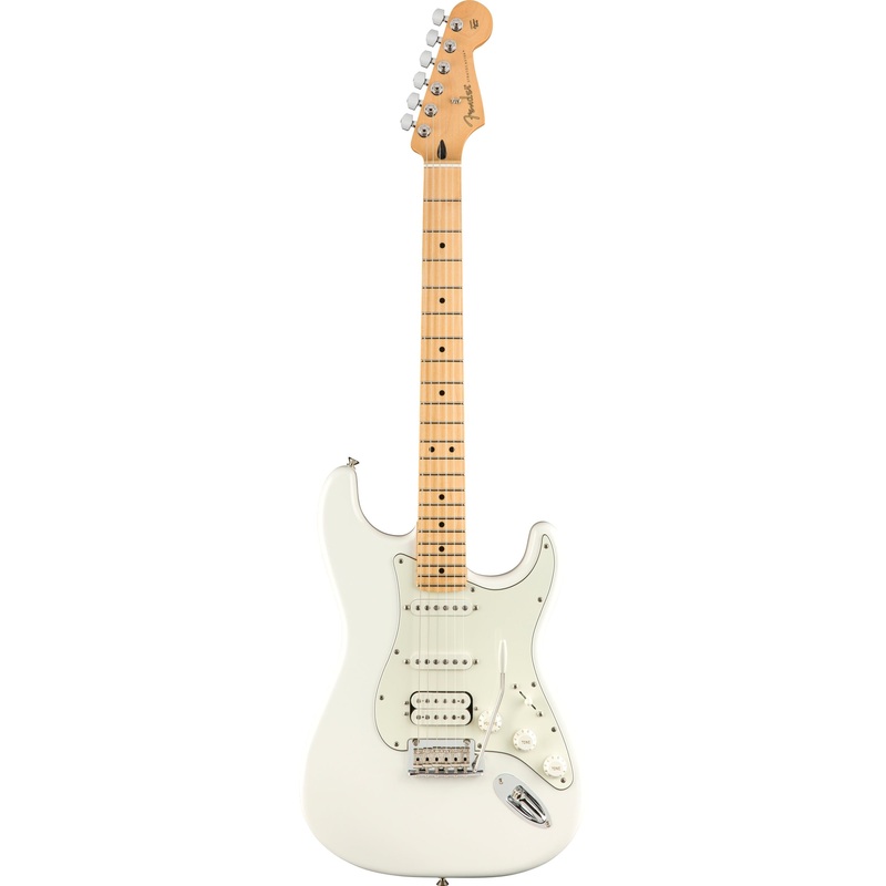 Fender Player Stratocaster HSS Electric Guitar – Polar White