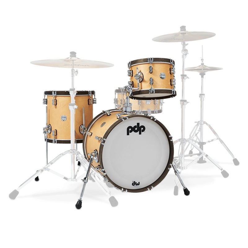 PDP Concept Maple Classic Bop 3-Piece Shell Pack – Natural Laquer