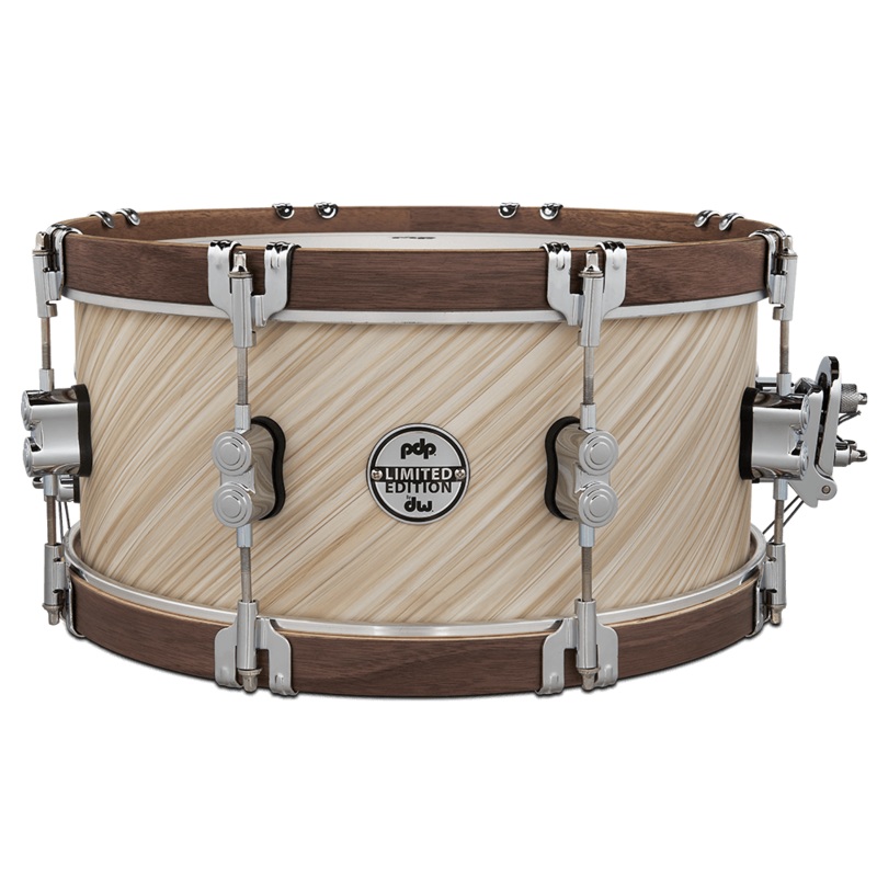 PDP Limited Edition 6.5 x 14 Maple Snare Drum – Twisted Ivory