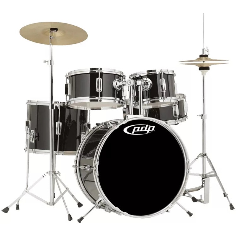 PDP Player 5-piece Complete Junior Drum Set – Black