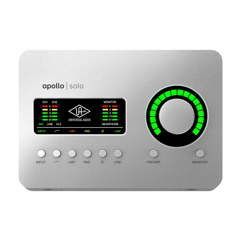 Universal Audio Apollo Solo Heritage Edition Thunderbolt 3 Audio Interface