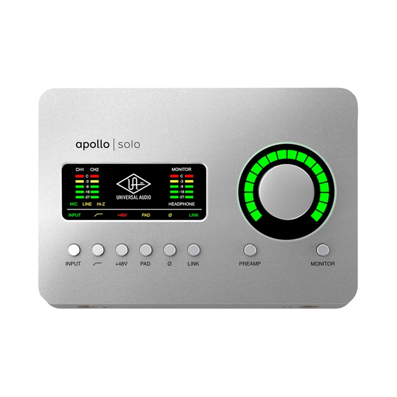 Universal Audio Apollo Solo Thunderbolt 3 Audio Interface