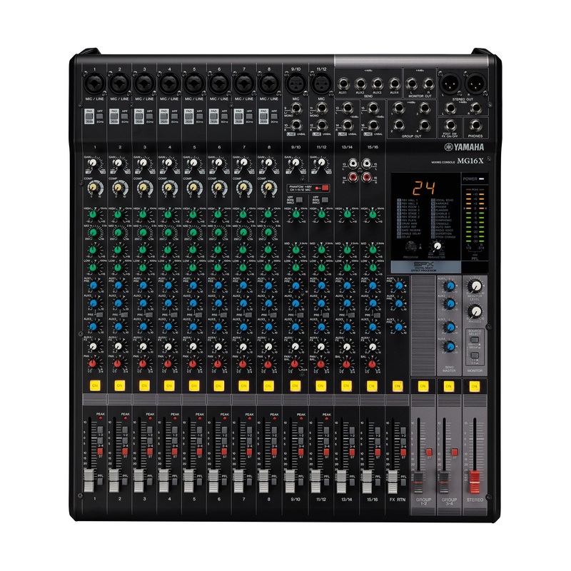 Yamaha 16-Channel MG16X CV Stereo Mixer