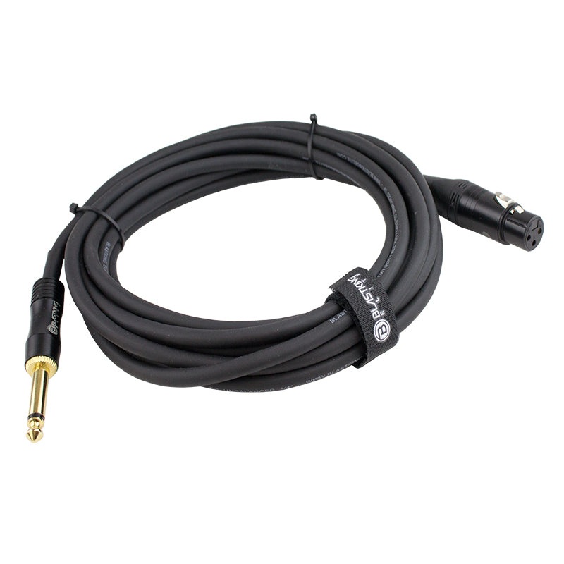 Blastking 6 ft XLR Female to 1/4 Cable  CXLRFQU