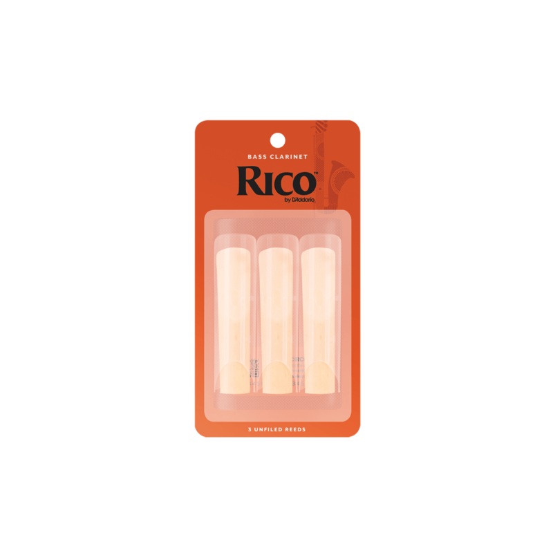 D’Addario Rico 2.5 Bass Clarinet 3-Pack