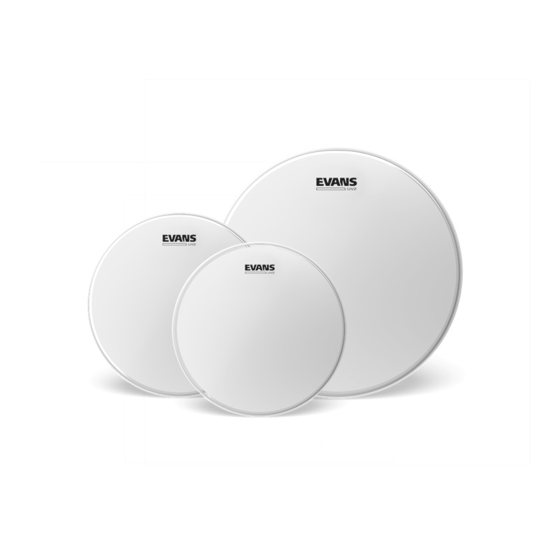 Evans UV2 Coated 3-Piece Tom Pack – 12, 13 & 16