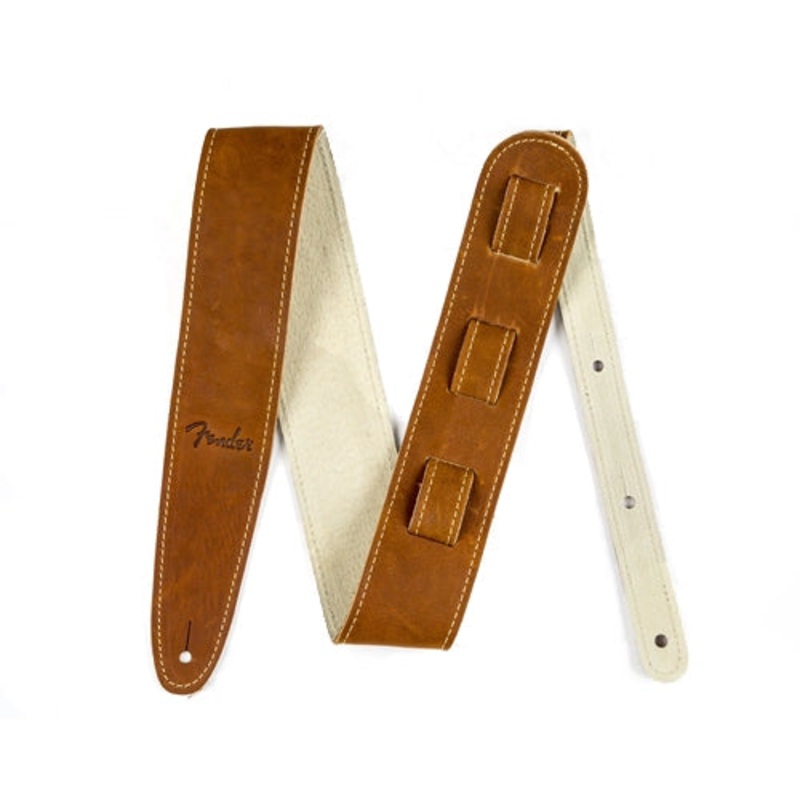 Fender Ball Glove Leather Guitar Strap – Brown