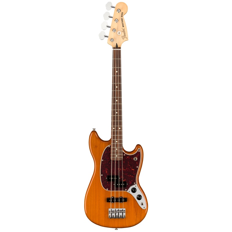 Fender Player Mustang Bass PJ 4-String Electric Bass – Aged Natural