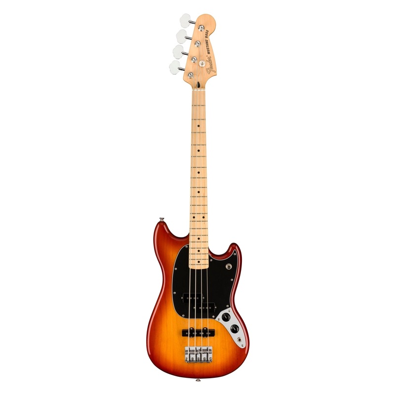 Fender Player Mustang Bass PJ 4-String Electric Bass – Sienna Sunburst