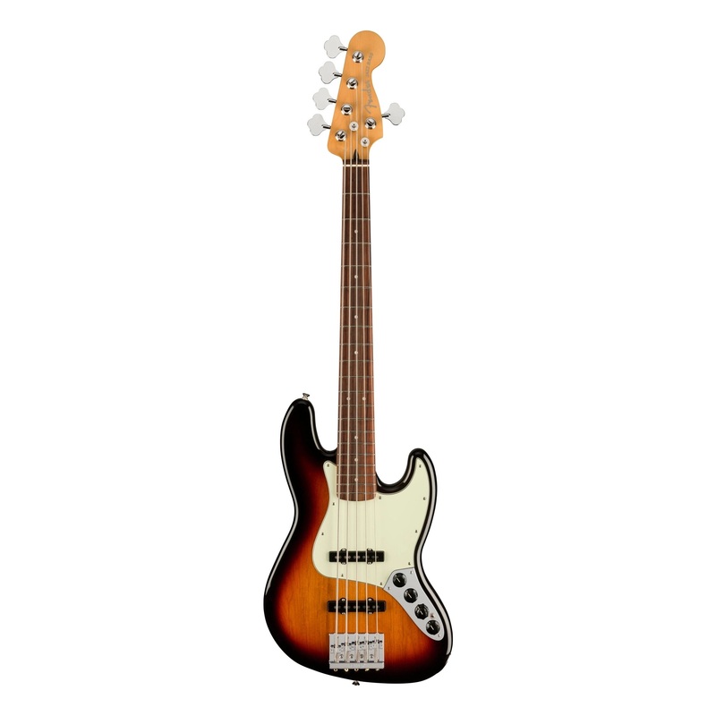 Fender Player Plus Active Jazz Bass V 5-String Electric Bass – 3-Tone Sunburst