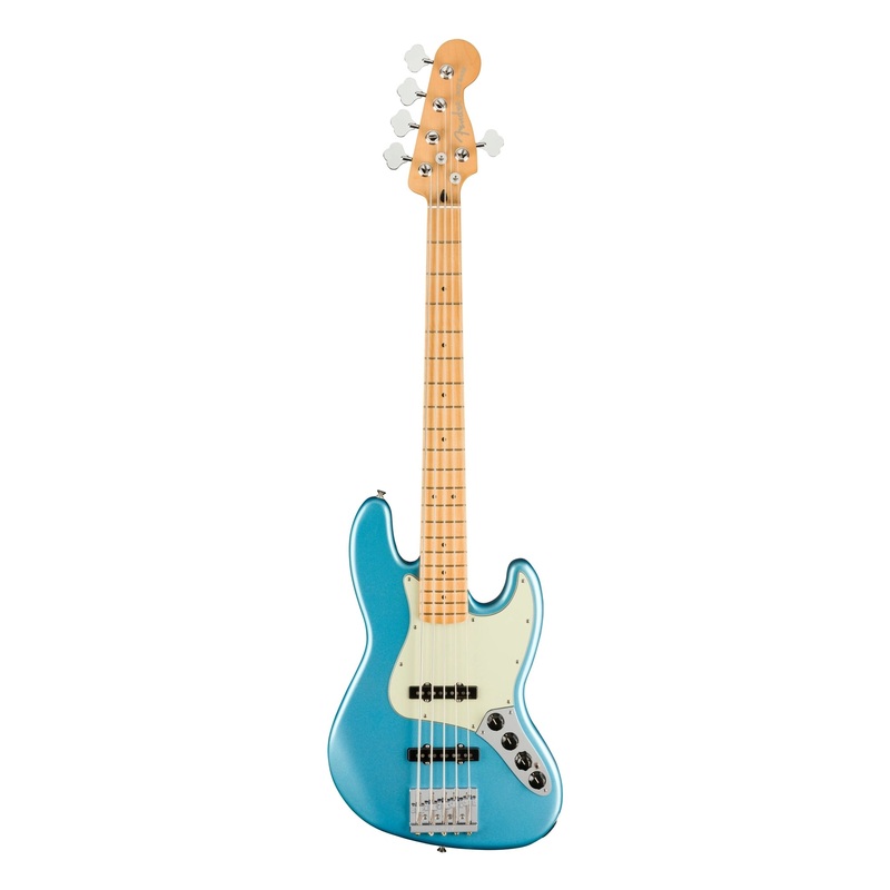 Fender Player Plus Active Jazz Bass V 5-String Electric Bass – Opal Sparkle