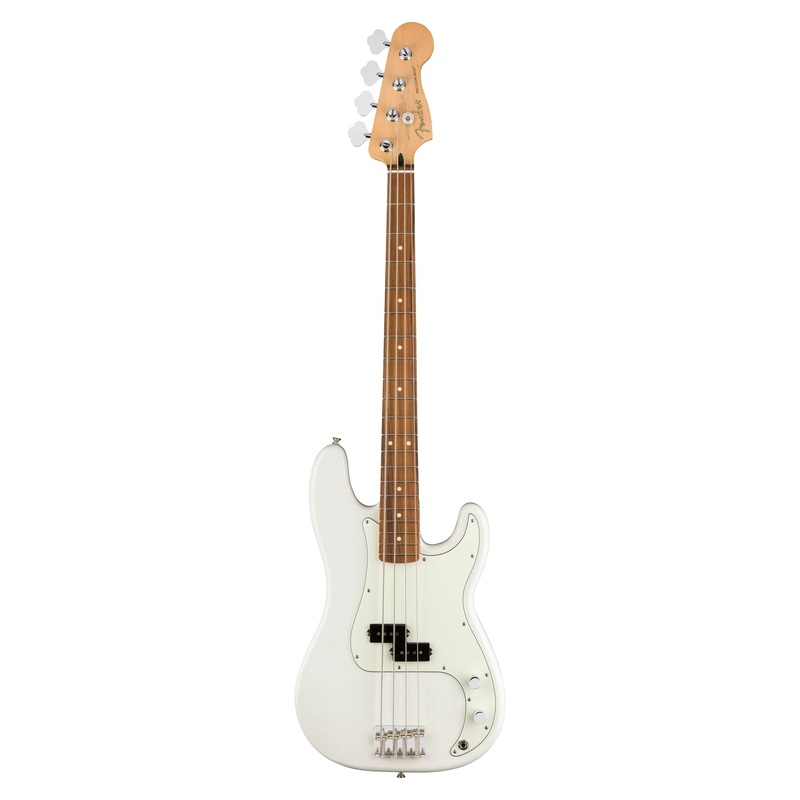 Fender Player Precision Bass Electric Bass – Polar White