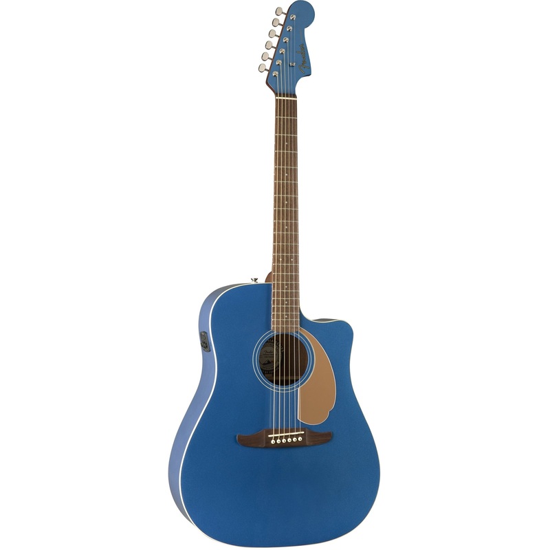 Fender Redondo Player 6-String Acoustic-Electric Guitar – Belmont Blue
