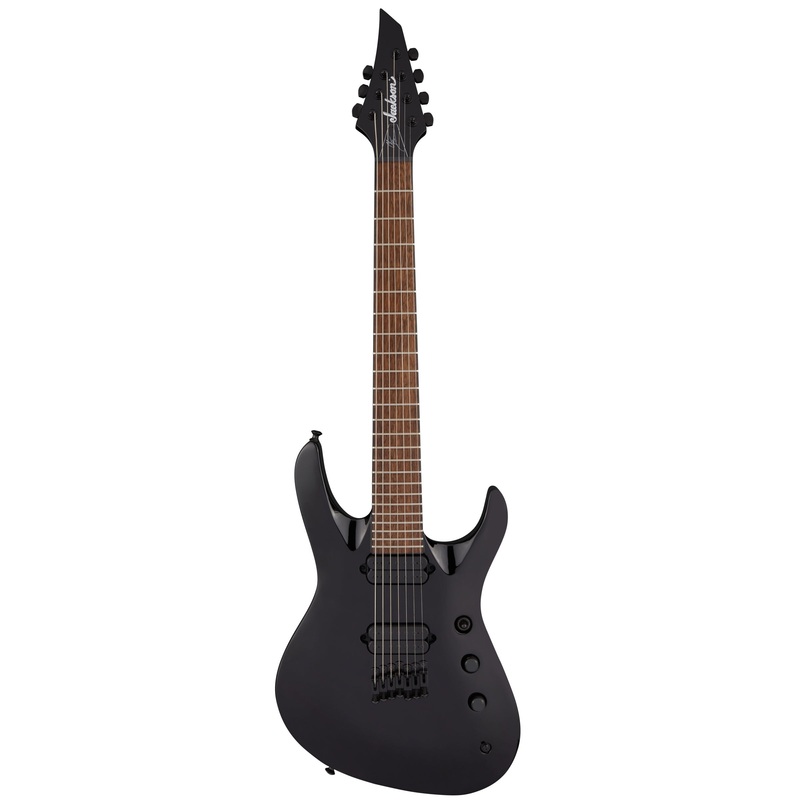 Jackson Pro Series Chris Broderick Signature HT7 Soloist 7-String Electric Guitar – Gloss Black