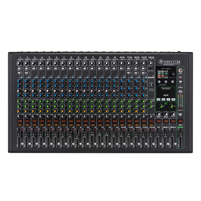 Mackie Onyx24 24-Channel Premium Analog Mixer W/ Multi-Track Usb