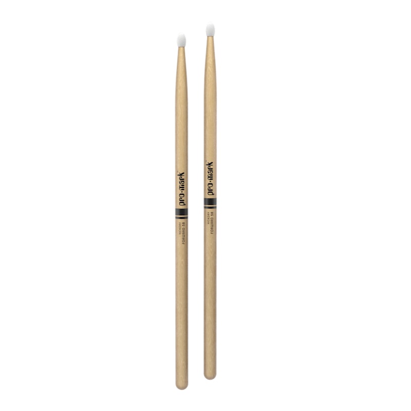 Promark Classic Forward Hickory Drumsticks 5b Nylon Tip Drumsticks