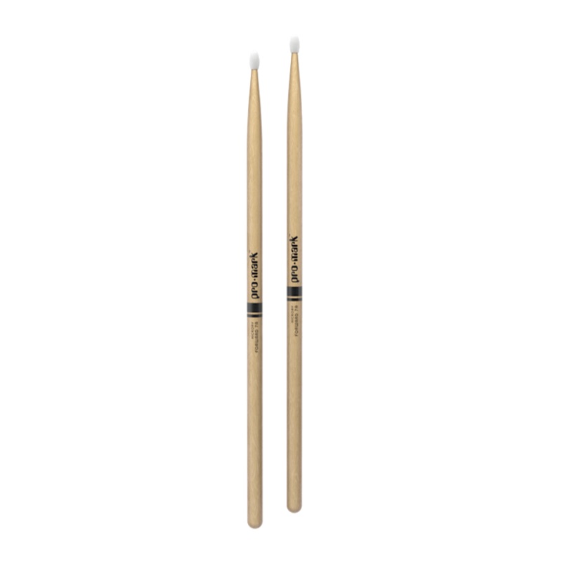 Promark Classic Forward Hickory Drumsticks 7a Nylon Tip Drumsticks