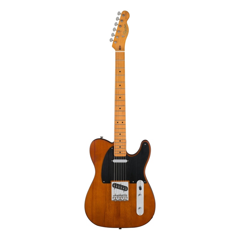 Squier 40th Anniversary Telecaster Vintage Edition Electric Guitar – Satin Mocha