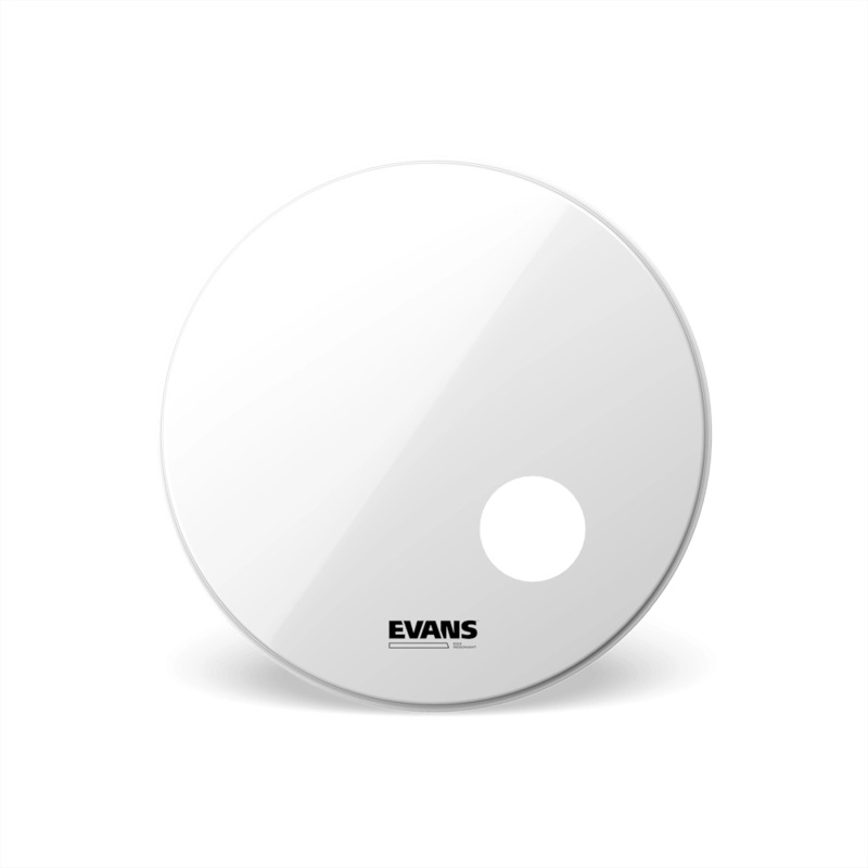 Evans EQ3 22 Smooth White Bass Resonant Head