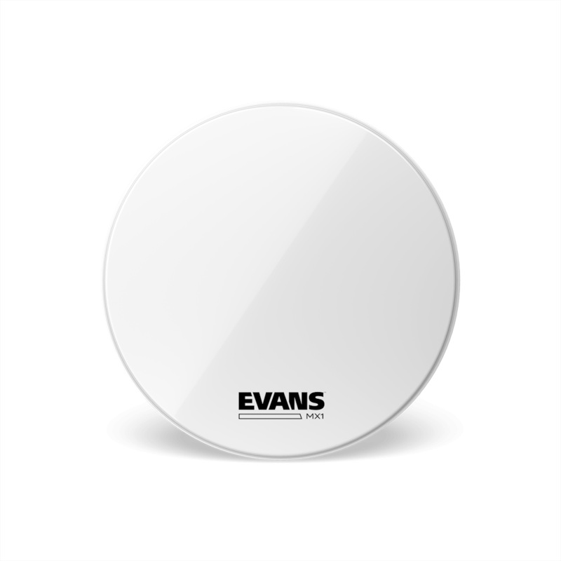 Evans MX1 26 White Bass Drumhead