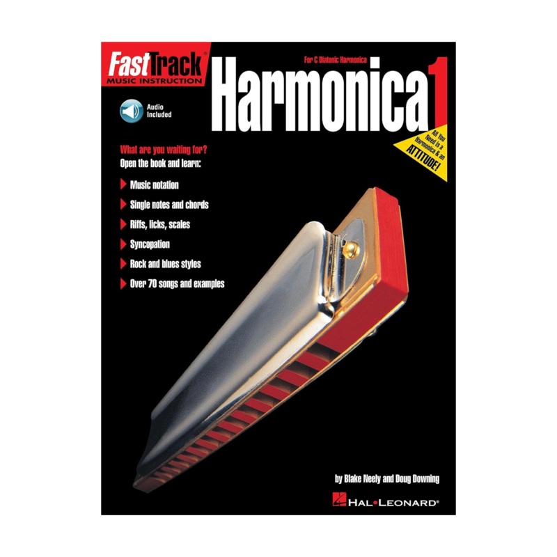 FastTrack Harmonica Method – Book 1: for Diatonic Harmonica