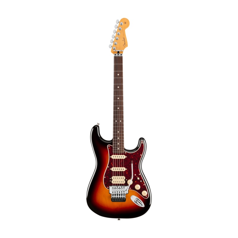 Fender Player II Modified Stratocaster HSS Floyd Rose Electric Guitar – 3-tone Sunburst, Rosewood Fingerboard