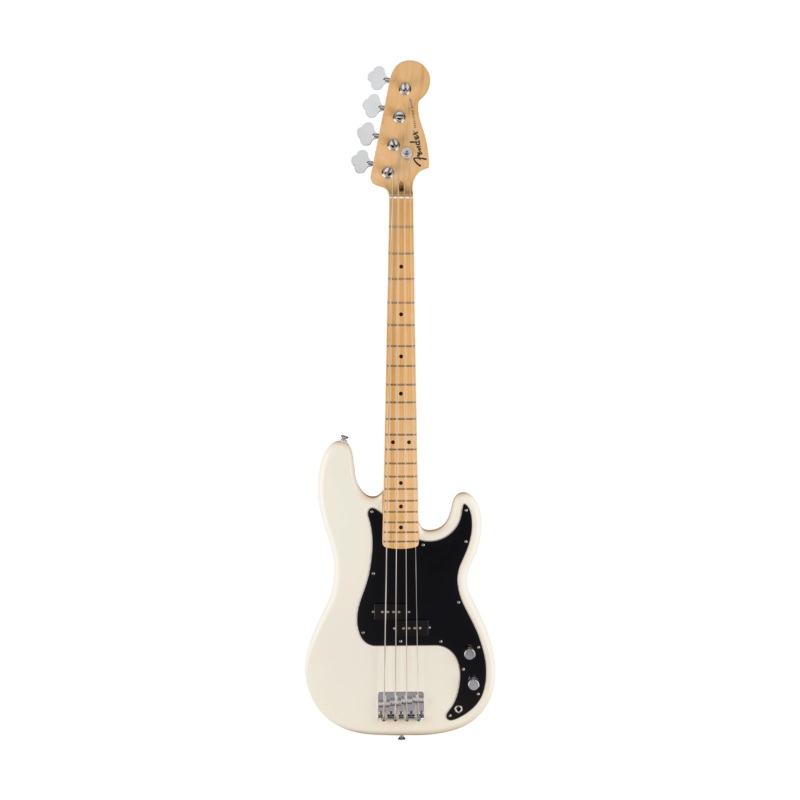 Fender Standard Precision Bass – Olympic White, Maple Fingerboard