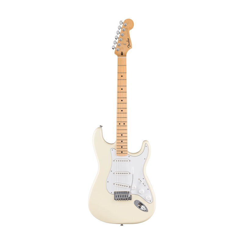 Fender Standard Stratocaster Electric Guitar  – Olympic White