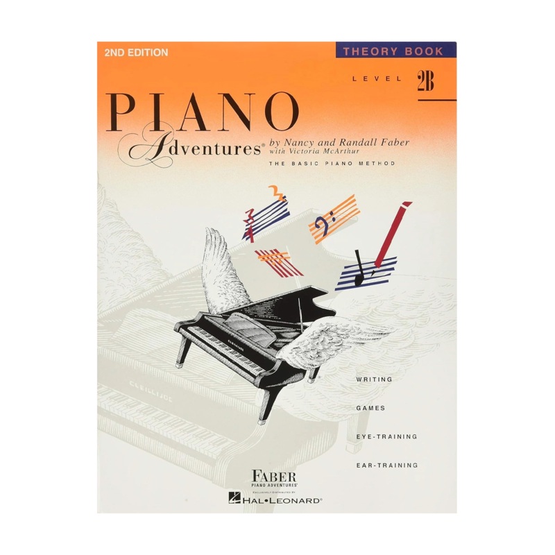 Level 2B  Theory Book  2nd Edition Piano Adventures