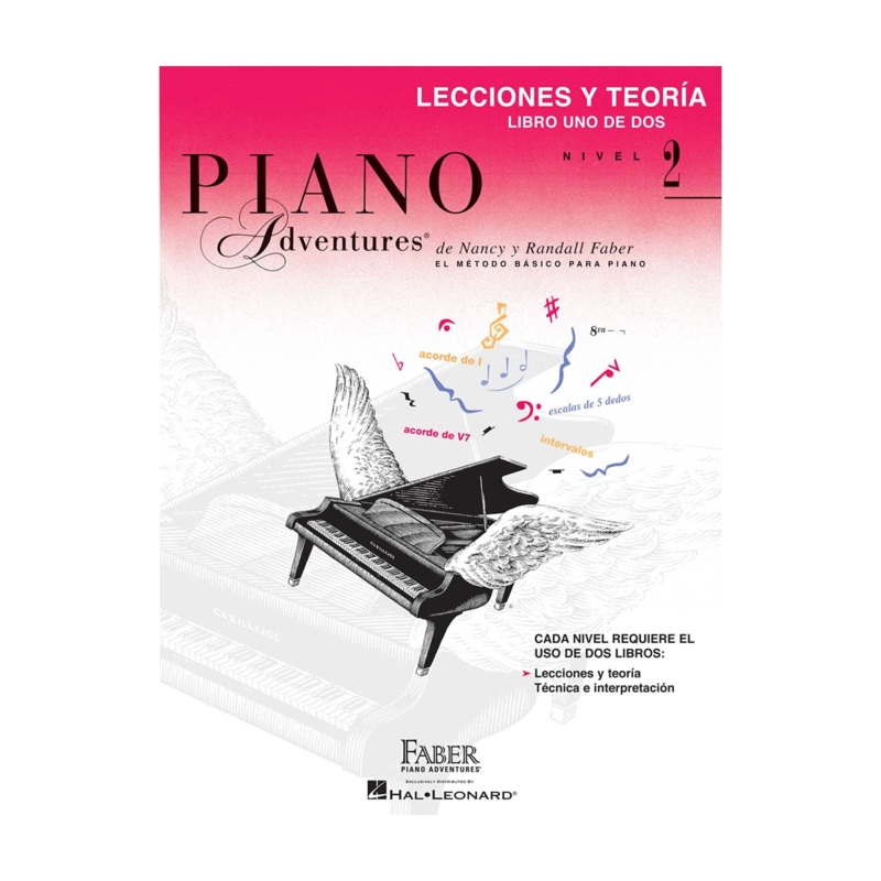 Piano Adventures: Lecciones y Teora  Libro Uno de Dos Nivel 2